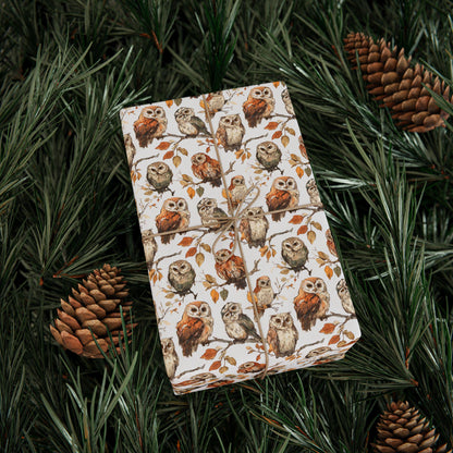 Birdwatcher Wrapping Paper for Gifts, Nature Themed Gift Wrap for Bird Lovers, Ornithology Party Packaging and Bird Decor #4