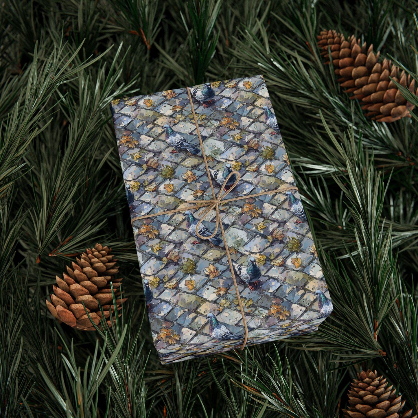 Gift Wrap for Bird Watchers and Nature Lovers, Songbird Wrapping Paper Roll for Wildlife Themed Gifts #17