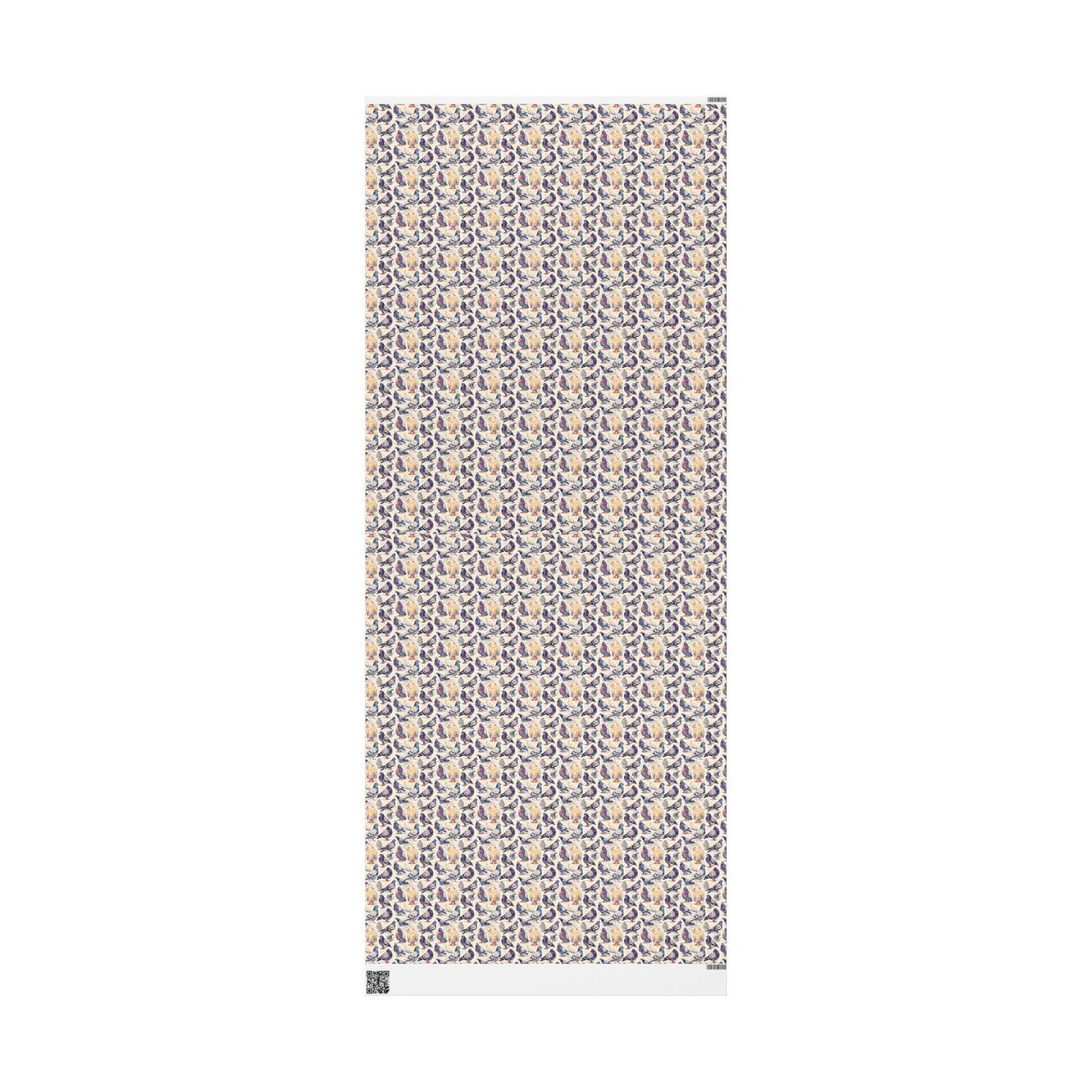 Bird Watching Wrapping Paper Roll, Nature Gift Wrap with Forest Birds for Ornithologists and Outdoor Lovers #16