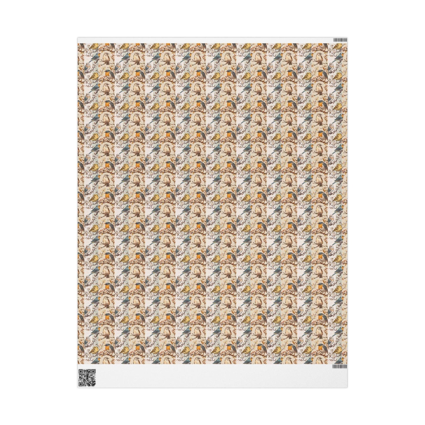 Bird Watching Wrapping Paper Roll, Wildlife Bird Print Gift Wrap for Outdoor Themed Parties and Gifts #20