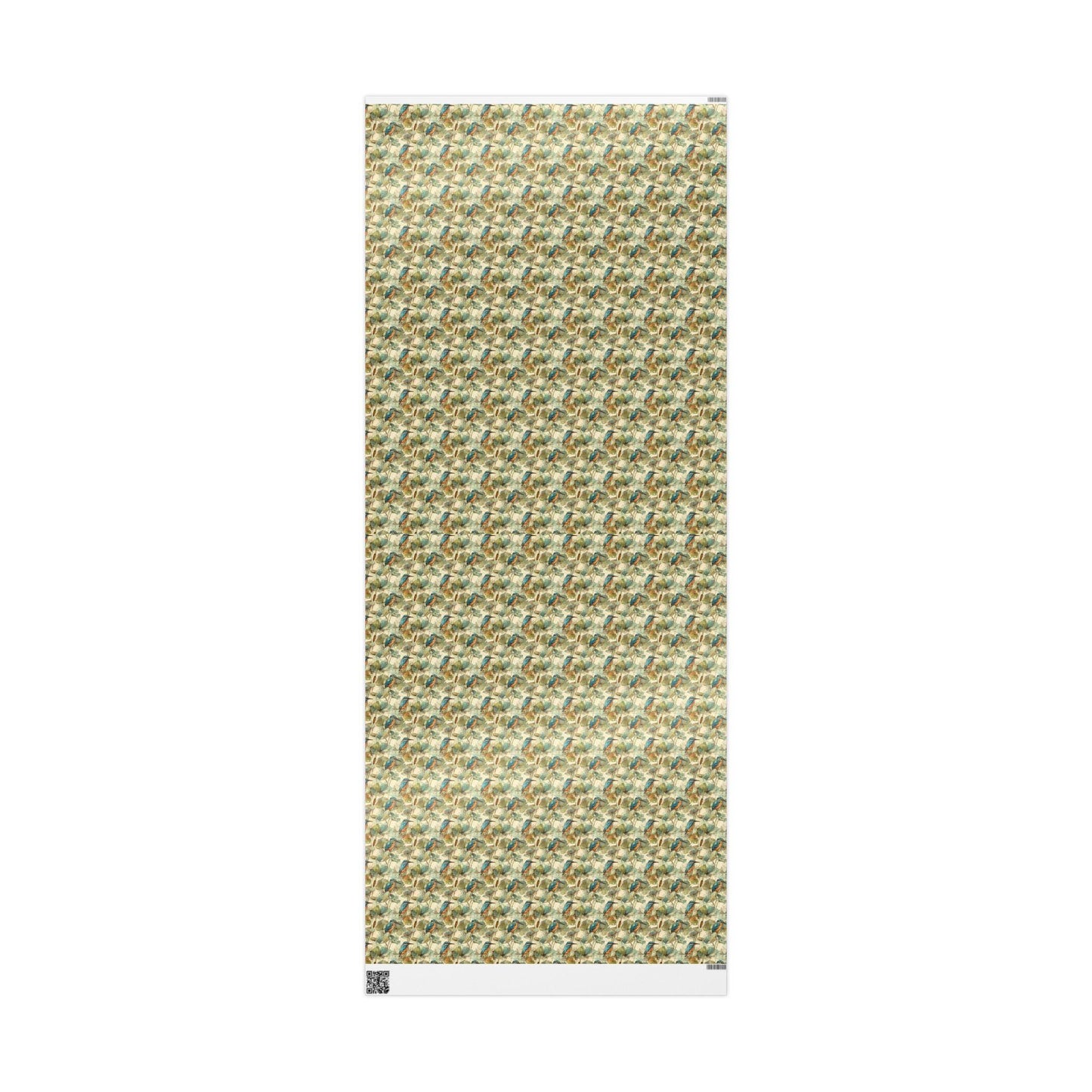 Bird Watching Wrapping Paper Roll, Gift Wrap for Ornithologists and Nature Enthusiasts with Birds and Leaves #13