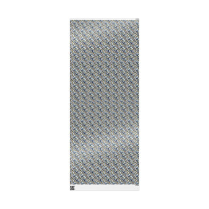 Gift Wrap for Bird Watchers and Nature Lovers, Songbird Wrapping Paper Roll for Wildlife Themed Gifts #17