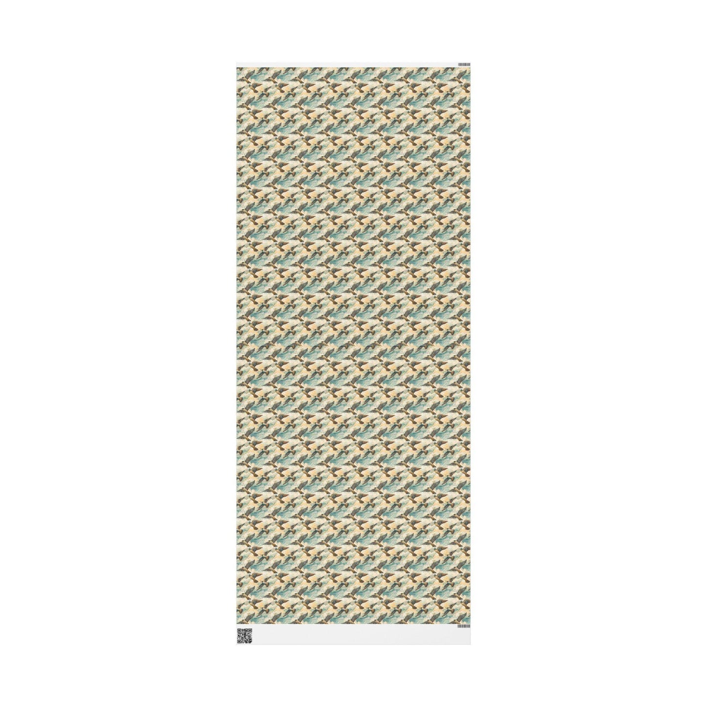 Colorful Bird Watching Wrapping Paper Roll, Songbird Gift Wrap for Nature Fans and Wildlife Packaging #15