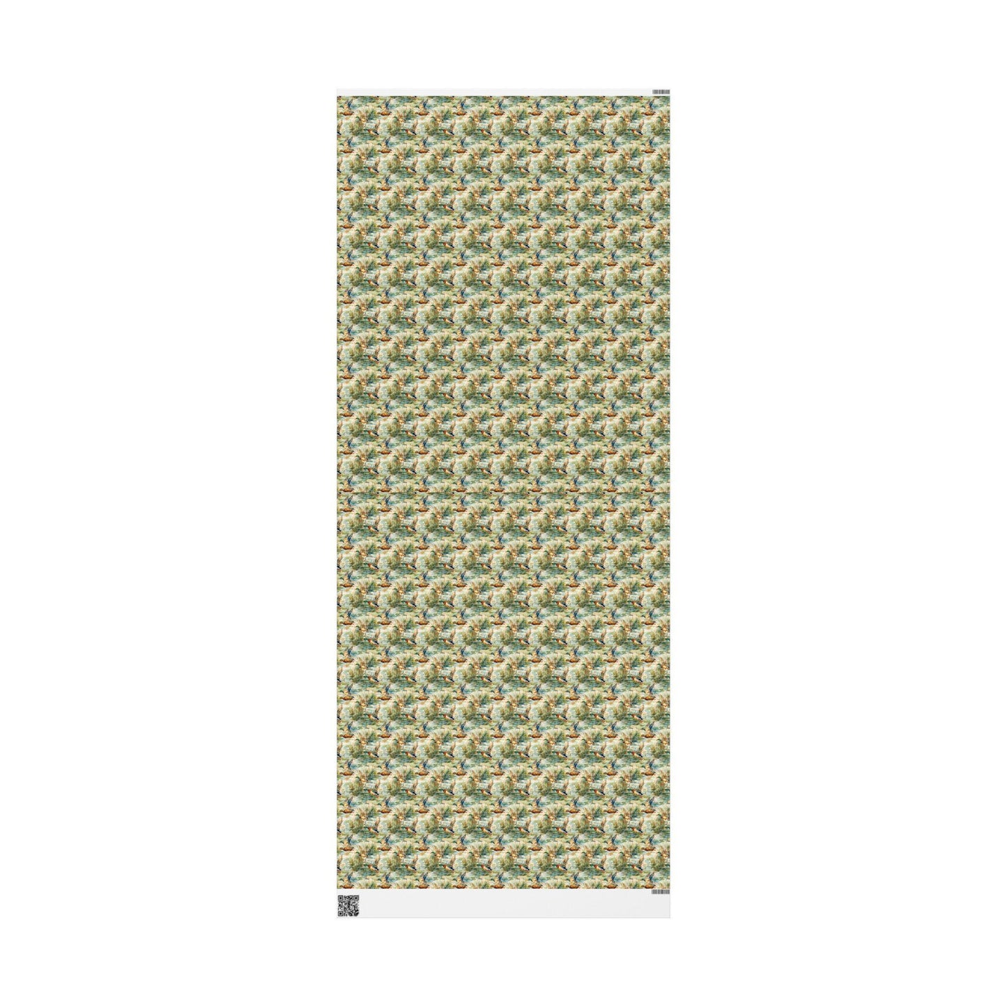 Bird Watching Theme Gift Wrap Roll, Nature Inspired Wrapping Paper for Bird Lovers and Outdoor Gifts #14