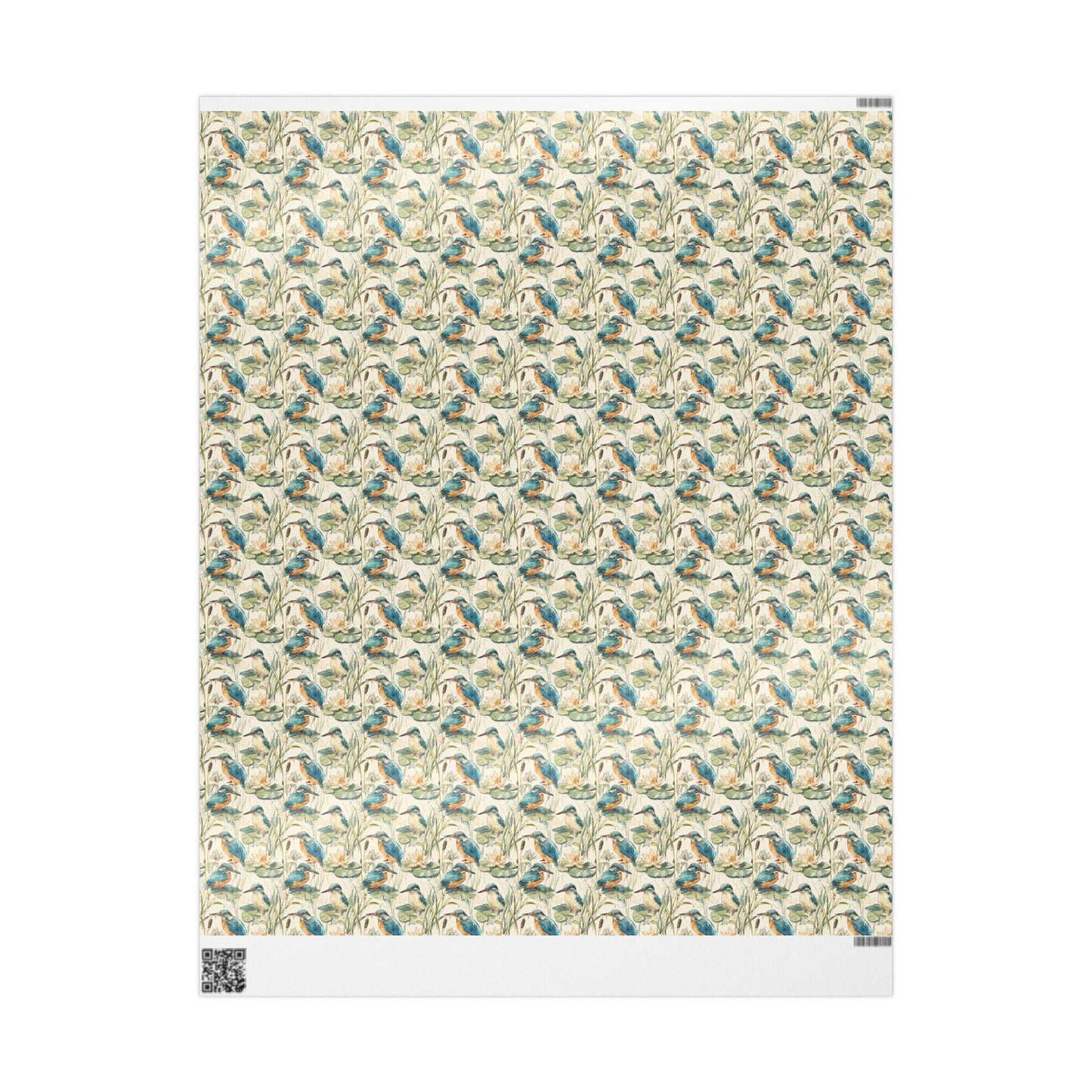 Bird Lover Wrapping Paper Roll, Bird Watching Gift Wrap with Feathers, Branches, and Wildlife Patterns #12