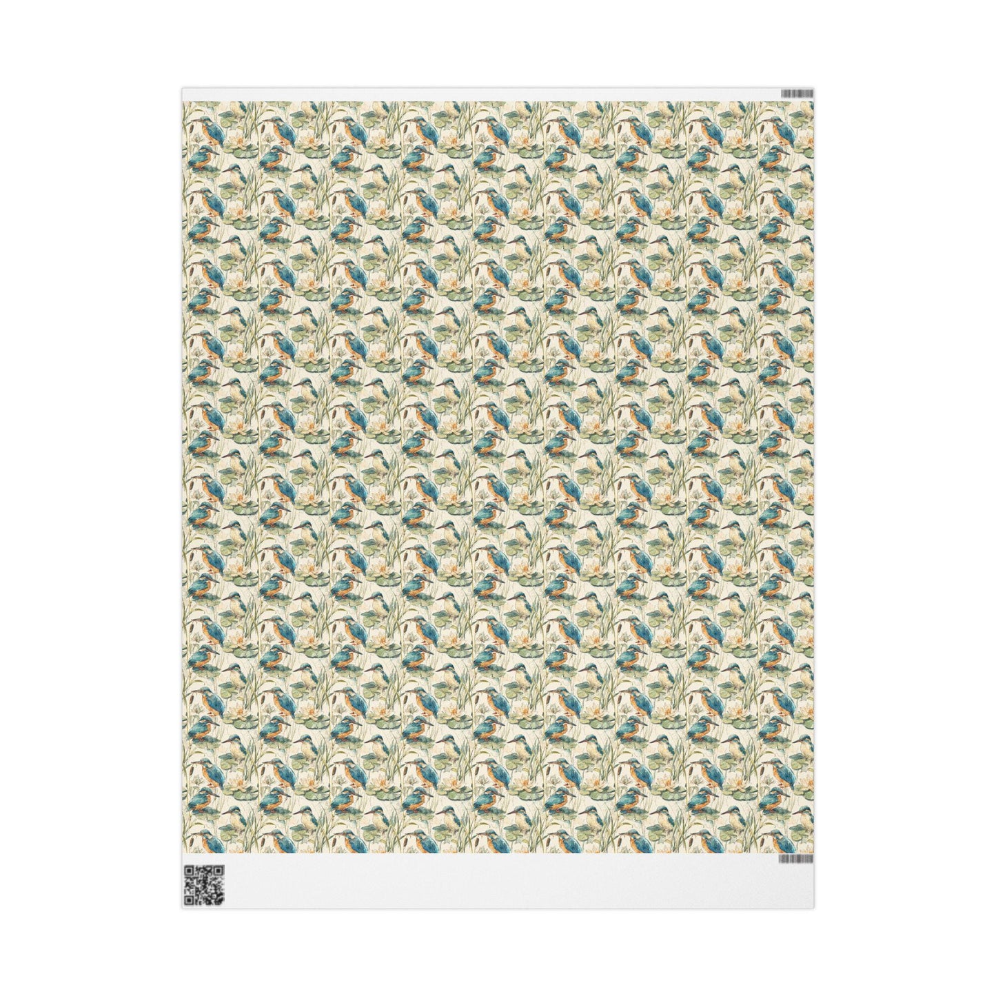 Bird Lover Wrapping Paper Roll, Bird Watching Gift Wrap with Feathers, Branches, and Wildlife Patterns #12