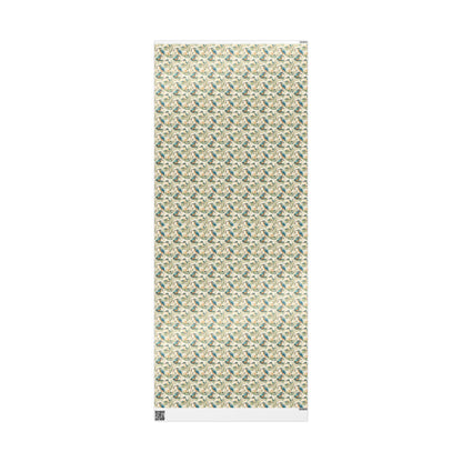Bird Lover Wrapping Paper Roll, Bird Watching Gift Wrap with Feathers, Branches, and Wildlife Patterns #12
