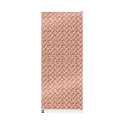 Watercolor Christian Coquette Wrapping Paper | Baptism Theme Gift Wrap for Baby Girls #17