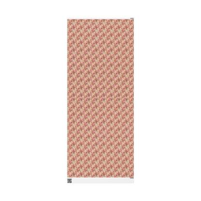 Watercolor Christian Coquette Wrapping Paper | Baptism Theme Gift Wrap for Baby Girls #17