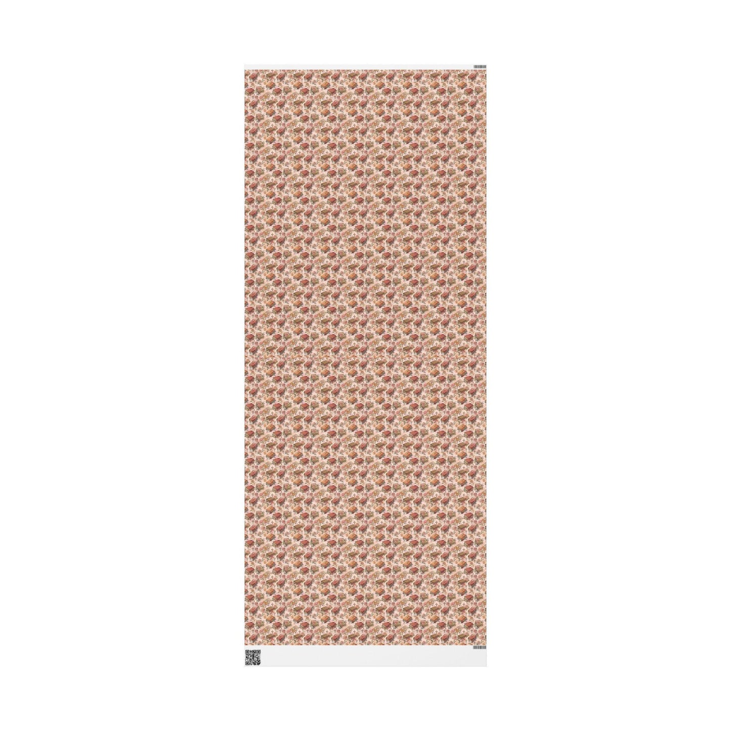 Coquette Wrapping Paper for Christian Baptism | Watercolor Christening Gift Wrap for Baby #20