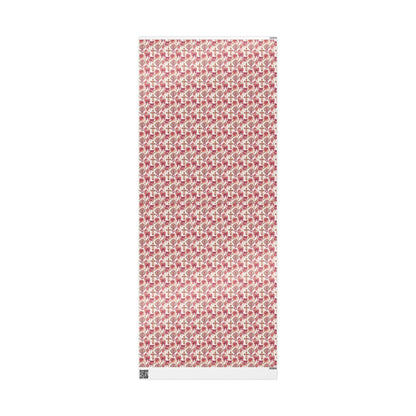 Christian Coquette Gift Wrap Baptism Theme | Watercolor Wrapping Paper for Baby Girl Christening #13