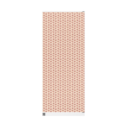 Christian Gift Wrap Baptism Theme Watercolor Floral | Coquette Aesthetic Wrapping Paper for Baby Dedication or Christening #2