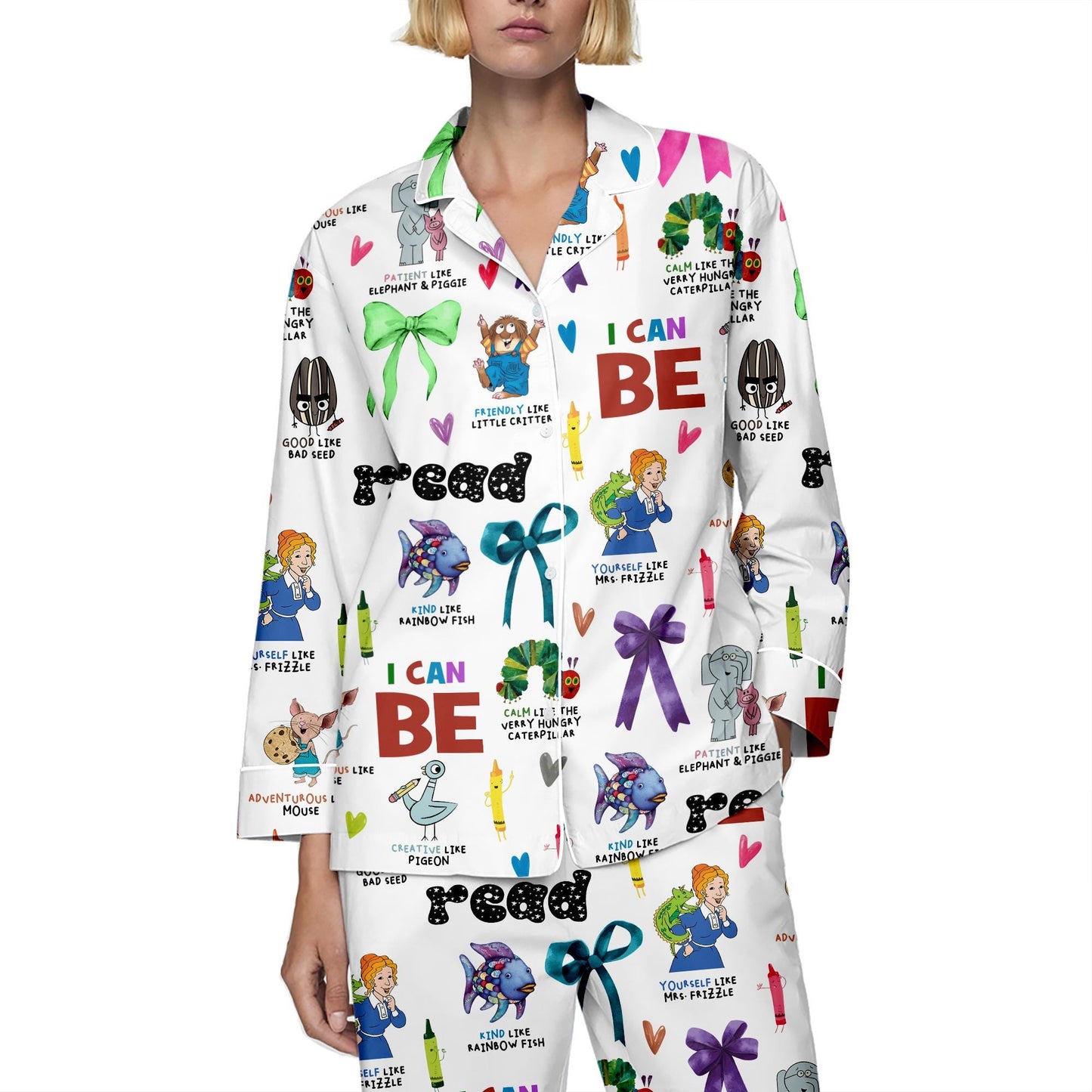 I Still Read Children's Books Teacher Pajamas, Funny School PJs, Kindergarten Teacher Pjs, Friends Shirt, Back To School Gift, Read Shirts