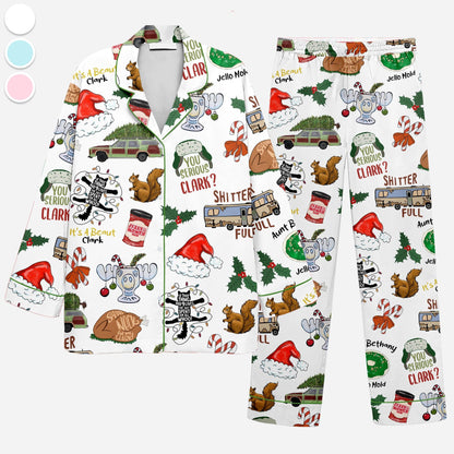 Griswold Pajamas Set, National Lampoons Women Pajamas, Christmas Vacation Pjs, Christmas Tree Farm Holiday Pajamas, Gift For Fan