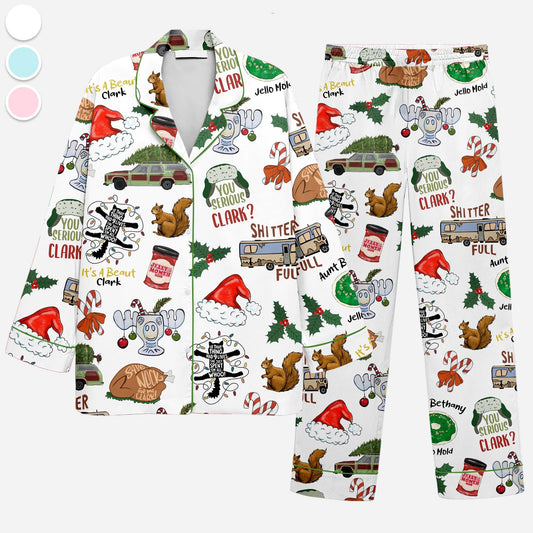 Griswold Pajamas Set, National Lampoons Women Pajamas, Christmas Vacation Pjs, Christmas Tree Farm Holiday Pajamas, Gift For Fan