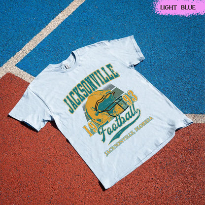 Jacksonville Football Vintage Style Sweatshirt, Jacksonville Football Shirt, Jacksonville Fan Shirt, Sunday Football Tee, Game Day Shirt
