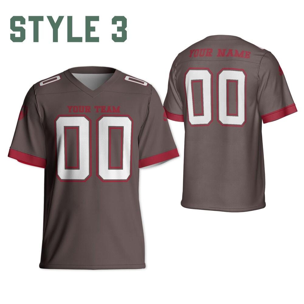 Personalized Team Buccaneer Football Jersey Collection, Sleeves V-Neck Shirt, Shirt For Adult Kid,Custom Mesh Football Jersey Shirt
