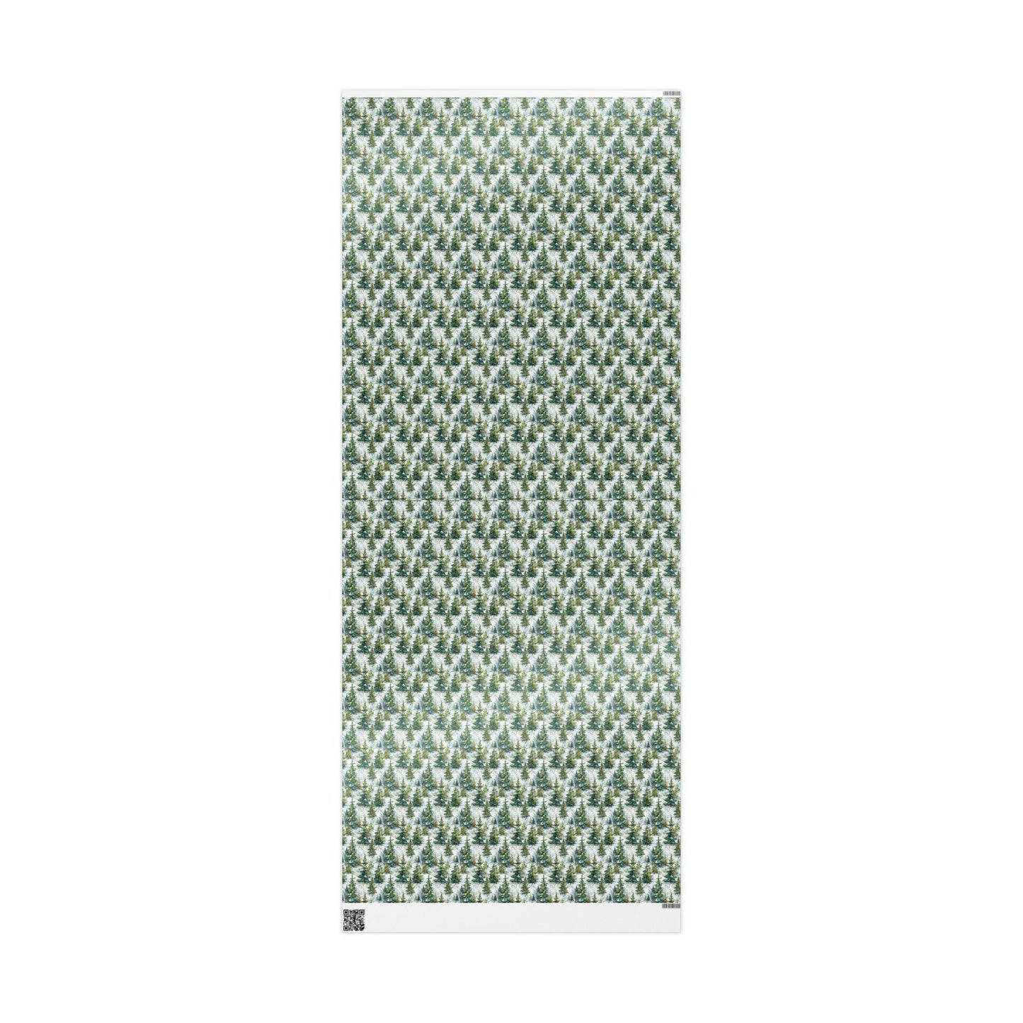 Winter Forest Gift Wrap Roll, Pinecones and Evergreen Design for Christmas and Rustic Holiday Gifts #9