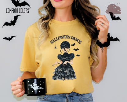 Comfort Colors Halloween Shirt: Goth Dancing Queen T shirt