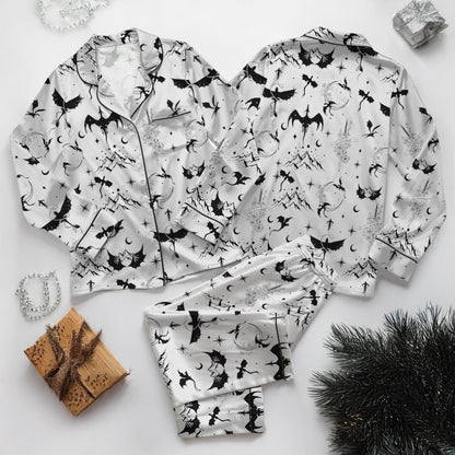 Dragon Pajamas Set, Bookish Club Holiday Pajamas, Matching Family Pajamas Set, Fourth Wing Pajamas Pants, Dragon Love Sleepwear
