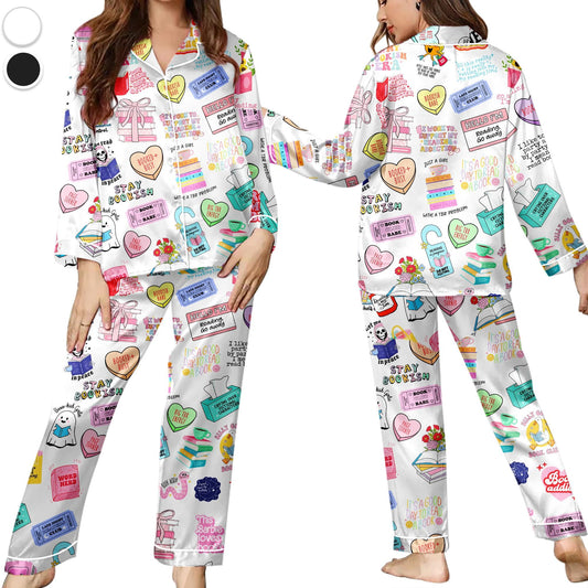 I Still Read Children's Books Teacher Pajamas Set, Funny School Pjs, Kindergarten Teacher PJS, Friends Shirt, Back To School Gift, Read PJS