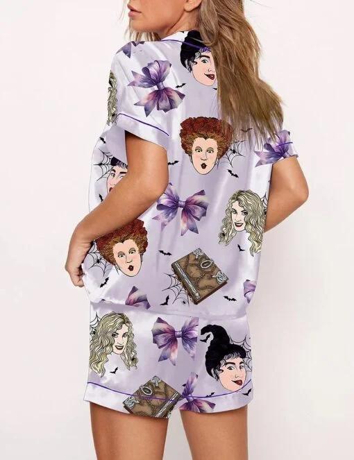 Hocus Pocus Halloween Satin Pajama Set  Pajamas Set