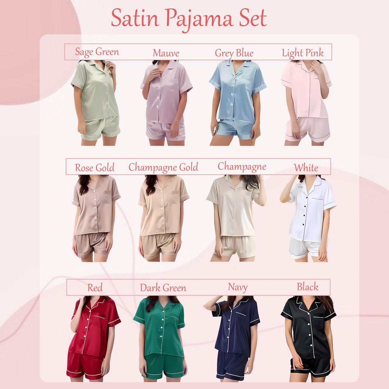 Autumn Cats Face Satin Pajamas, Halloween Pajamas Set, Cat Pajamas, Fall Cats Pajamas, Cozy Autumn Vibe Pajamas, Family Matching Pajamas Set