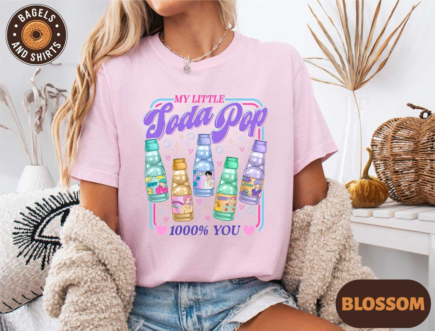 Saja Boys Little Soda Pop Shirt, K‑Pop Demon Hunters Tee, KPDH Fan Gift, Demon Boy Band T-shirt, Saja Boys Jinu Shirt, Saja Boys Huntrix PIN