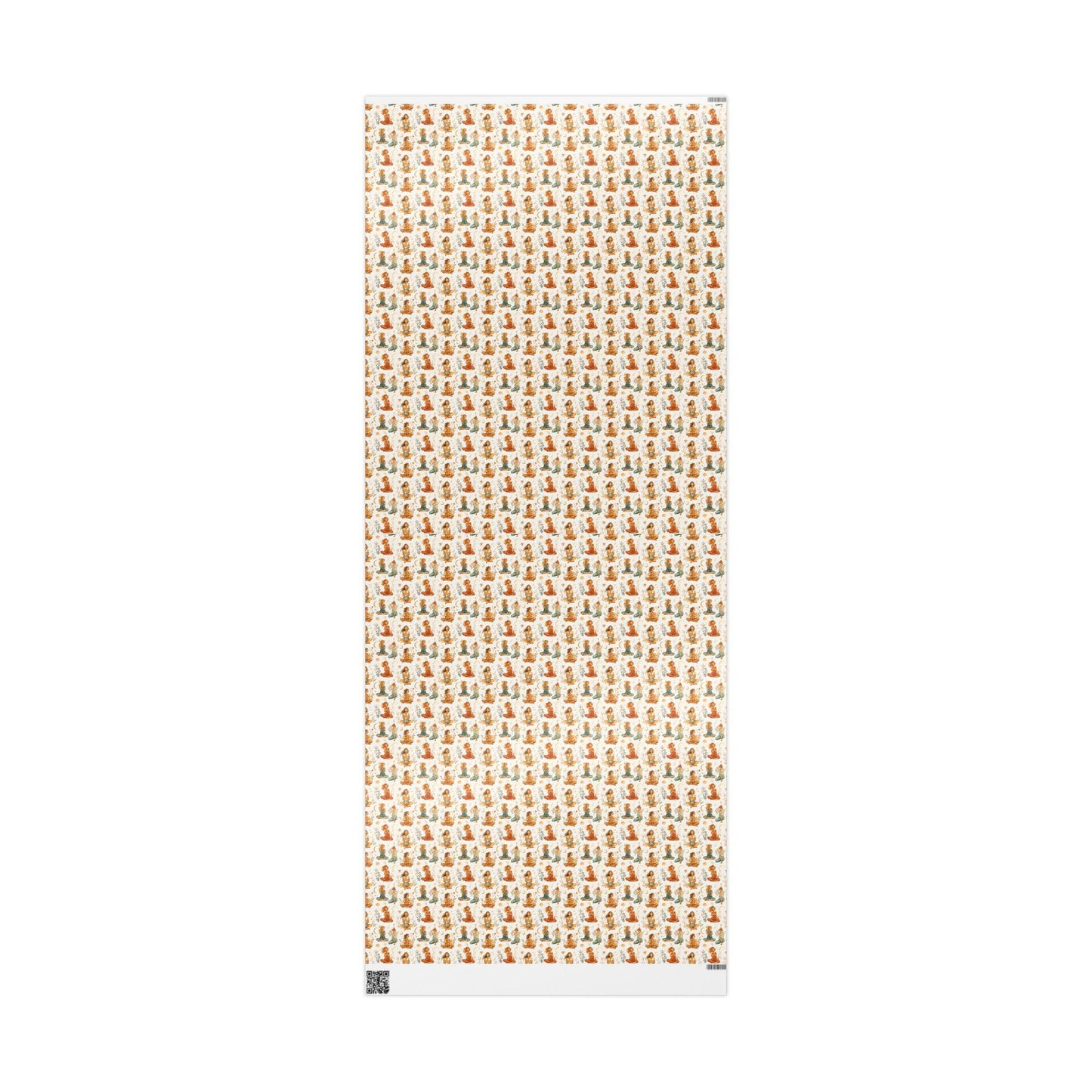 Zen Yoga Gift Wrap Roll, Meditation Wrapping Paper with Calm Pose Design for Yoga Teacher Gifts or Wellness Packages #4