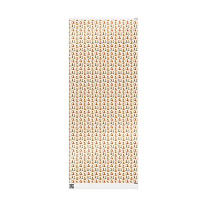 Zen Yoga Gift Wrap Roll, Meditation Wrapping Paper with Calm Pose Design for Yoga Teacher Gifts or Wellness Packages #4
