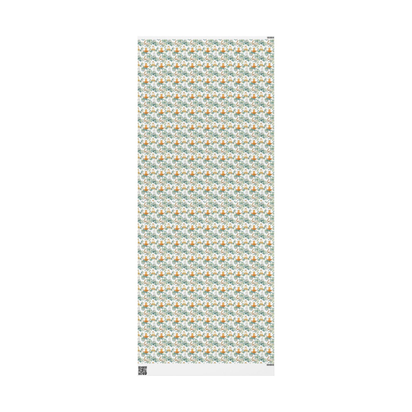 Yoga and Meditation Cats Wrapping Paper Roll, Spiritual Gift Wrap with Namaste Pose Design for Calm, Mindful Gifting #6
