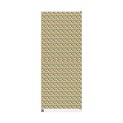 Yoga Cats Gift Wrap Roll with Spiritual and Mindful Themes, Wrapping Paper for Holiday Yoga Teacher Gifts #15