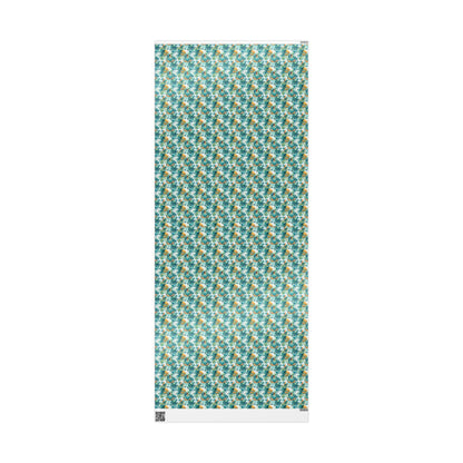 Yoga and Spiritual Wrapping Paper Roll, Meditation Pose Gift Wrap for Zen Teachers and Holiday Celebrations #24