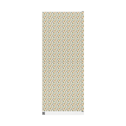 Namaste Wrapping Paper Roll, Yoga Pose Design Gift Wrap for Peaceful, Spiritual, and Thoughtful Holiday Gifting #20