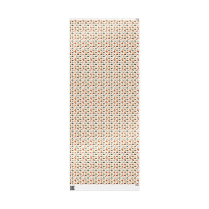 Yoga Retreat Wrapping Paper Roll with Peaceful Poses, Spiritual Namaste Gift Wrap for Christmas Giving #22