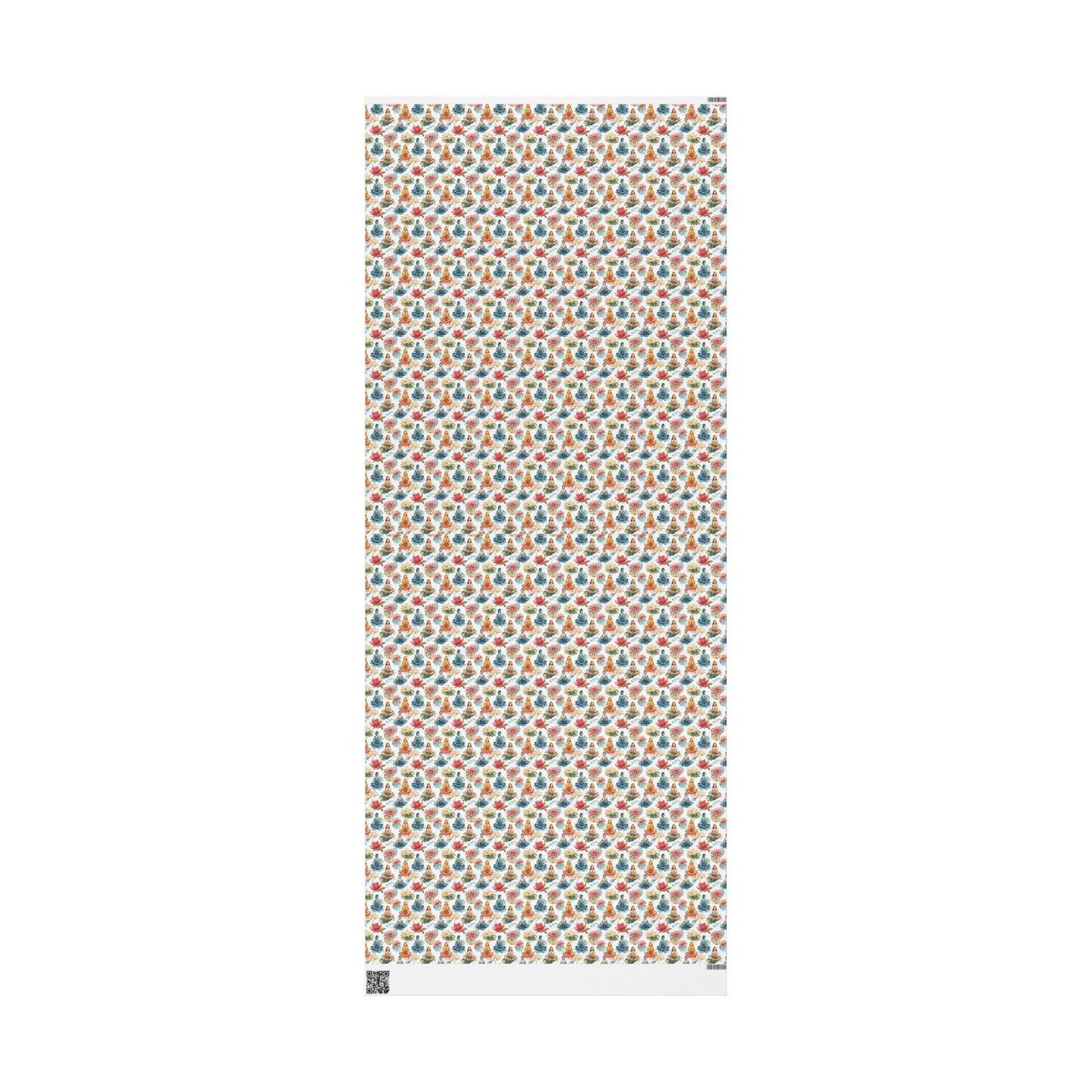 Meditation Gift Wrap Roll, Yoga Pose Wrapping Paper for Spiritual Giving, Wellness Retreats and Teachers #10