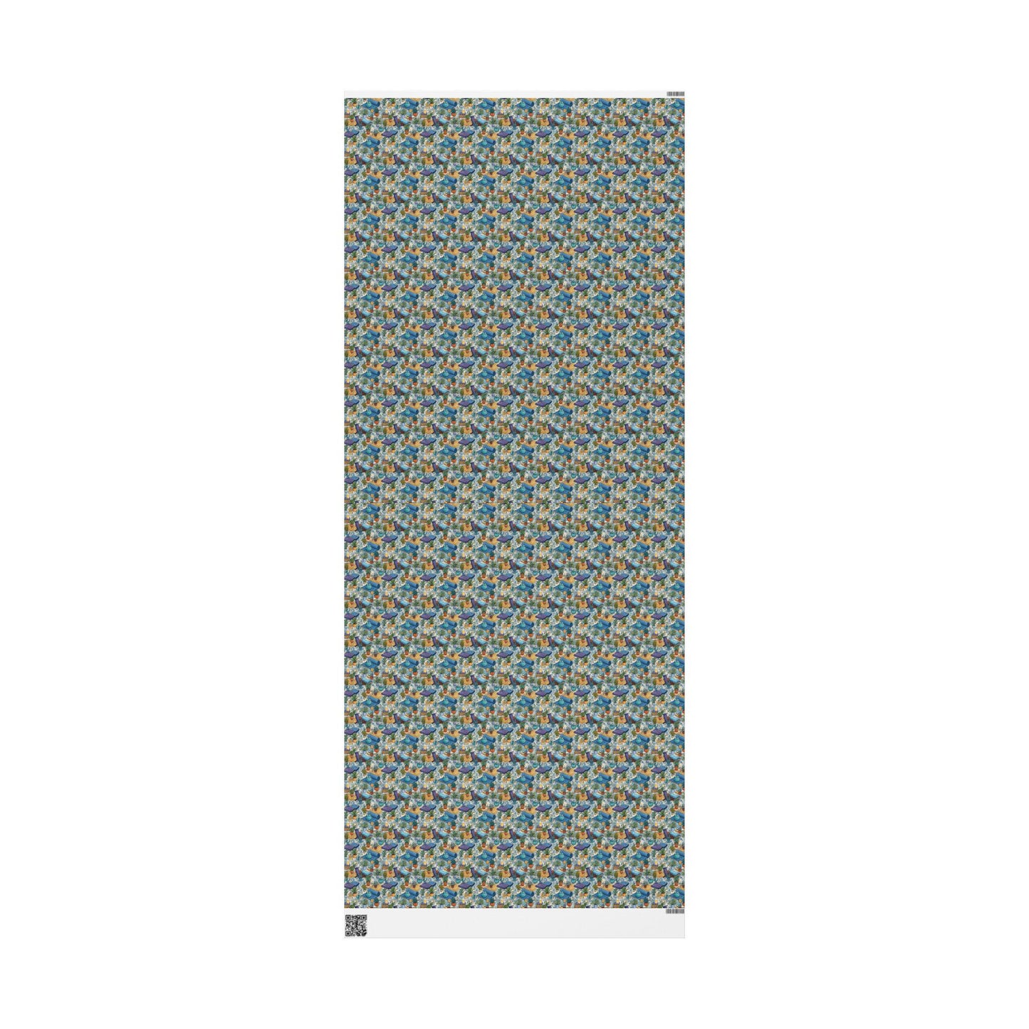 Mindfulness Inspired Yoga Wrapping Paper Roll, Namaste Holiday Gift Wrap for Meditation and Wellness Gifts #25