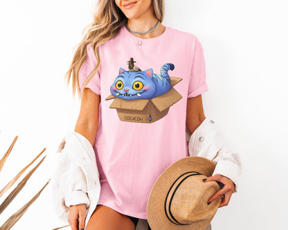 Kpop Demon Hunters Tiger Cacacon Shirt, Derpy the Tiger And Bird Demon Hunter Tiger Shirt, Hunters Tiger Fan, Kpop Movie Fan Gift