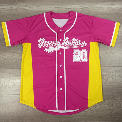 Custom Baseball Jersey: Personalized Team Uniform, Embroidered Name & Number