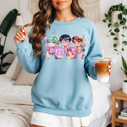 Retro Baby Saja Bootleg Shirt: Comfort Tee for Kpop Fan