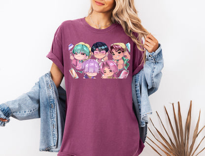 Retro Baby Saja Bootleg Shirt: Comfort Tee for Kpop Fan