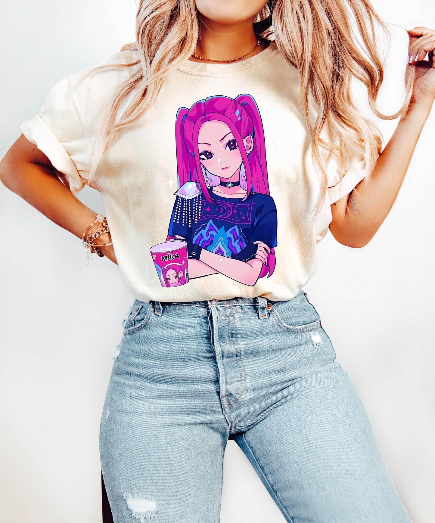 Mira Kpop Demon Hunters Shirt, Huntrix Girl Shirt, Kpop idol group Shirt,Demon Hunter Merch, Gift for Huntrix fan