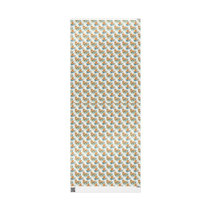 Golden Retriever Christmas Wrapping Paper Roll, Holiday Gift Wrap for Pet Parents and Dog Fans Who Love This Loyal Breed #13