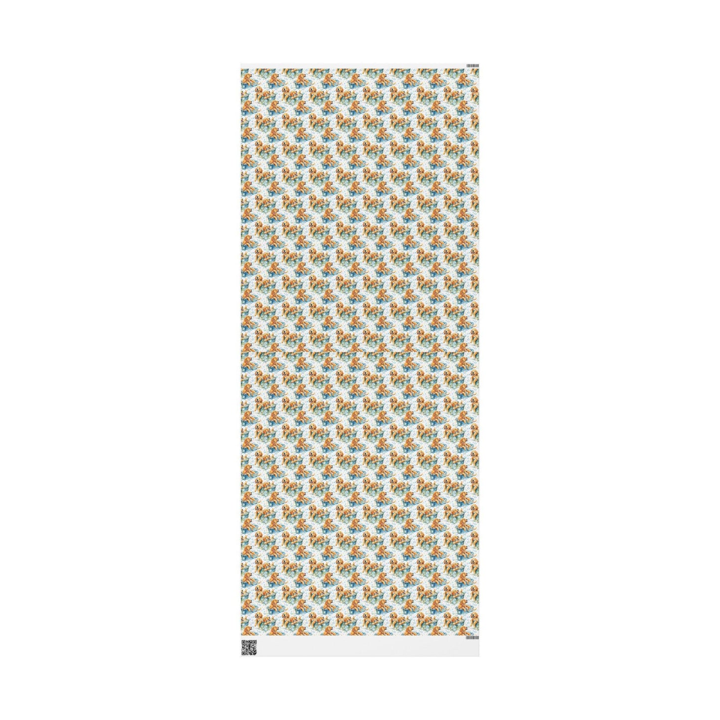 Golden Retriever Christmas Wrapping Paper Roll, Holiday Gift Wrap for Pet Parents and Dog Fans Who Love This Loyal Breed #13