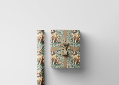 Golden Retriever Gift Wrap Roll, Wrapping Paper with Dog Breed Design for Pet Lovers and Dog Parents for Christmas or Birthdays #17