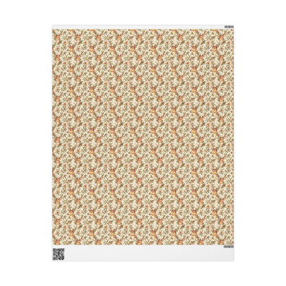 Christmas Wrapping Paper Watercolor Deer | Premium Rustic Holiday Gift Wrap Roll | Festive Xmas Supplies #6