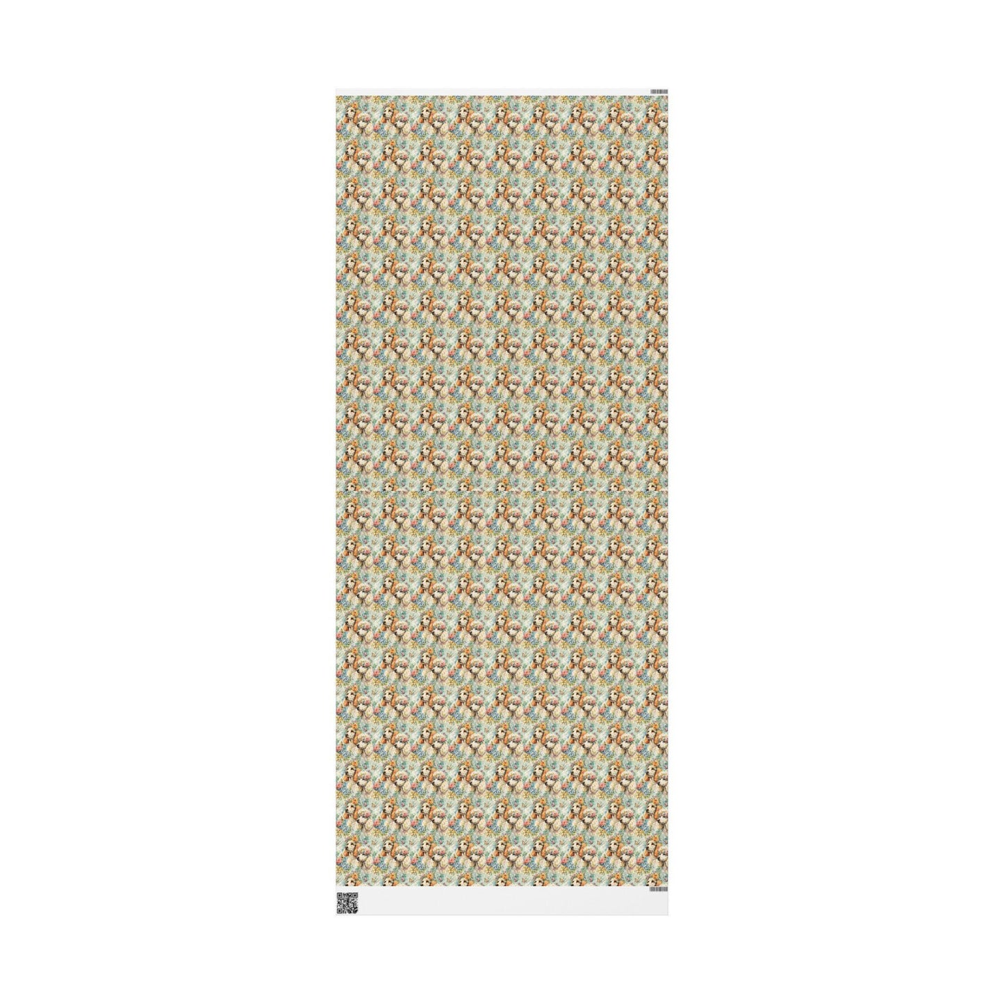 Poodle Gift Wrap Roll with Fluffy Dog Design, Wrapping Paper for Dog Owners, Animal Fans, and Pet Holiday Gifting #15