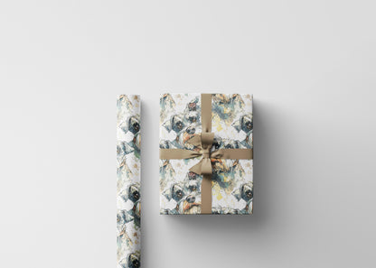 Schnauzer Themed Gift Wrap Roll, Wrapping Paper for Dog Fans, Pet Parents, and Schnauzer Obsession Gifting #18