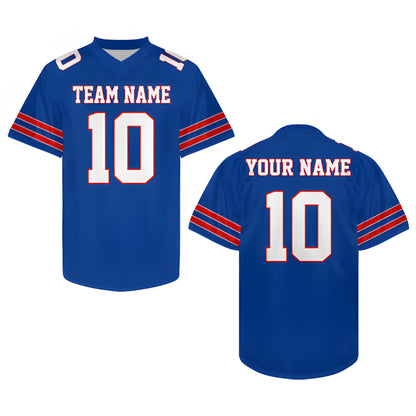 Custom Buffalo Name And Number Football Jersey, Buffalo Team Shirt, Personalized Game Day Gift, Sports Fan Jersey, Buffalo Jersey