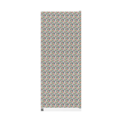 Wall Climbing Wrapping Paper Roll with Rock Climber Print, Adventure Gift Wrap for Outdoor Enthusiasts and Climbing Lovers #1